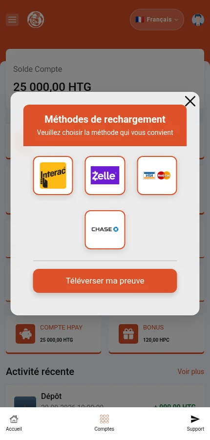 Sa pou w repere: ⁨« Metòd rechaj »⁩ · ⁨« Voye prèv mwen an »⁩. Peze yon logo pou wè enstriksyon li. Logo yo pa garanti sèvis la disponib nan tout peyi.