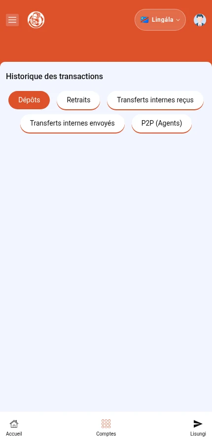 Onglets eponaka historique. Opération moko te emonisami na oyo eponami.